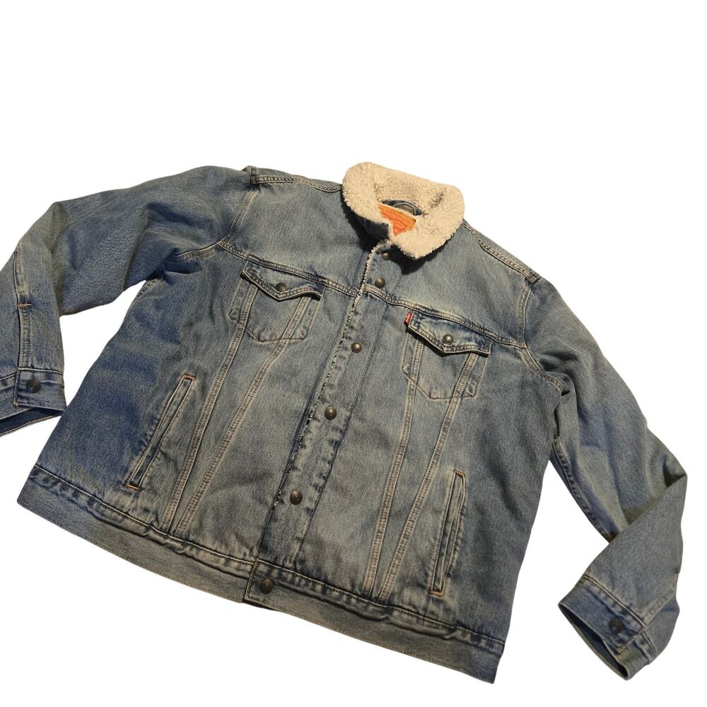 Levi's Sherpa Trucker Jacket Men's XL